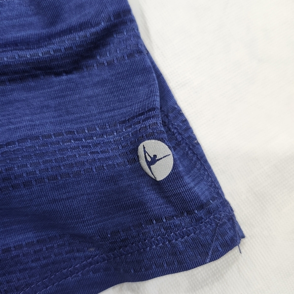 90 Degree By Reflex Size Large Blue Sleeveless Tank Top - Picture 7 of 10